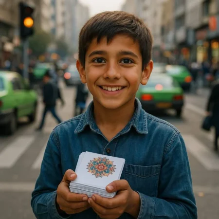 کودک فال‌فروش