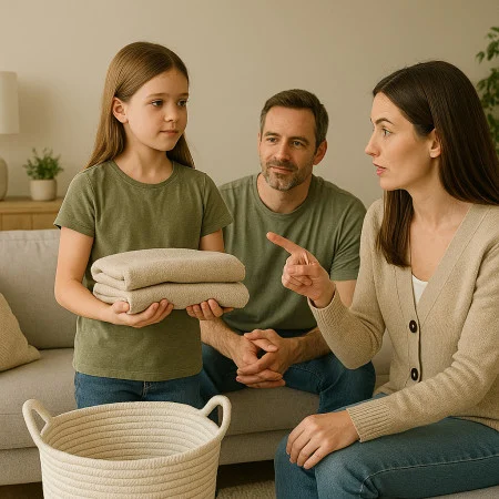 نقش والدین در آموزش مسئولیت‌پذیری